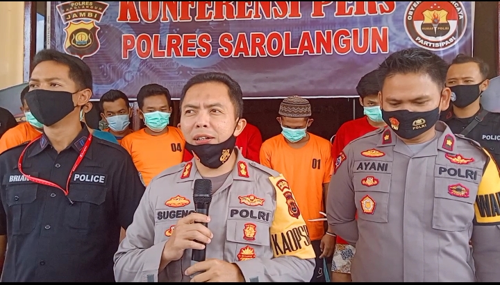  7 Kurir Narkoba di Ringkus dalam ops Antik