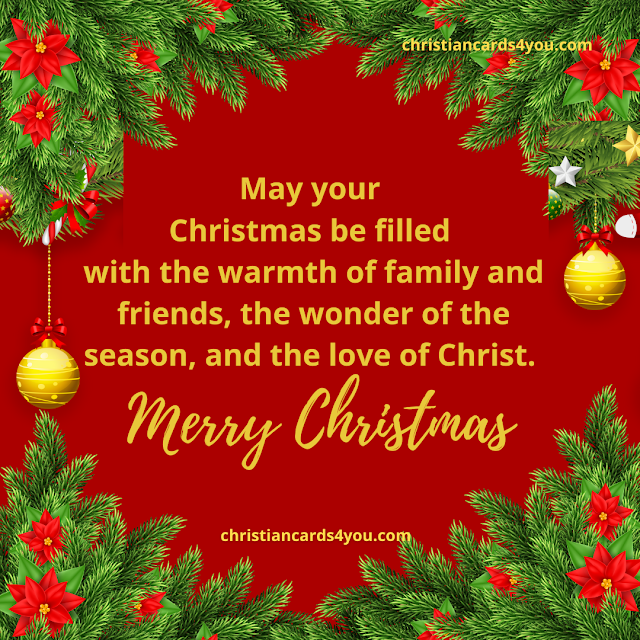 best wishes for christmas for family and friend