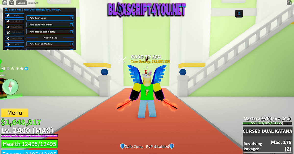 Blox Fruit Script - Auto Level, Auto Farm, Auto Quest - Roblox - DFG