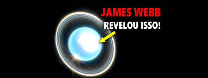 A nova foto de Urano feita pelo James Webb é espetacular