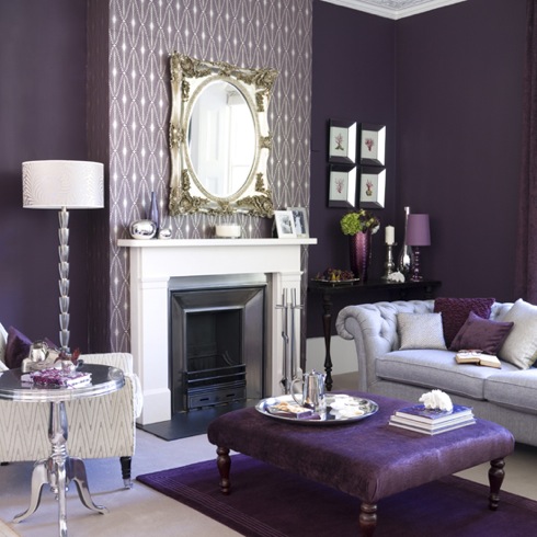 Purple Bedroom Design on Liv Luv Design  Color Palette  Gray And Purple Bedrooms