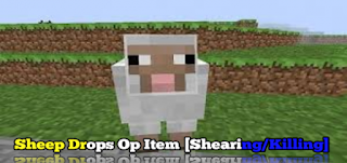 Sheeps Drop Op Item || Bedrock || By GamerFile Minecraft Data Pack