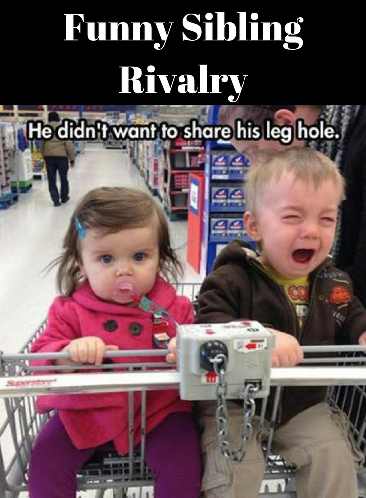 Siblings Funny Sibling Rivalry Funny Funny Pictures For Kids