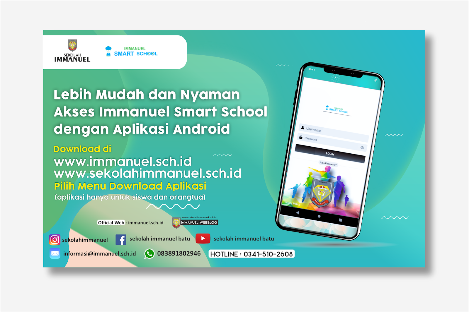 Download Aplikasi Android Immanuel Smart School IMMANUEL