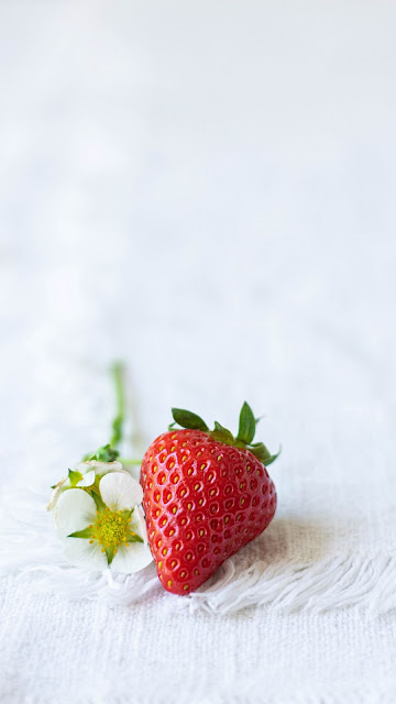 Wallpaper Strawberries, Berry, Red Fruit