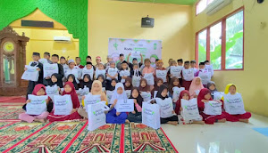 Relawan Wajo Bakti Pemuda Menebar Kebaikan di penghujung Ramadan