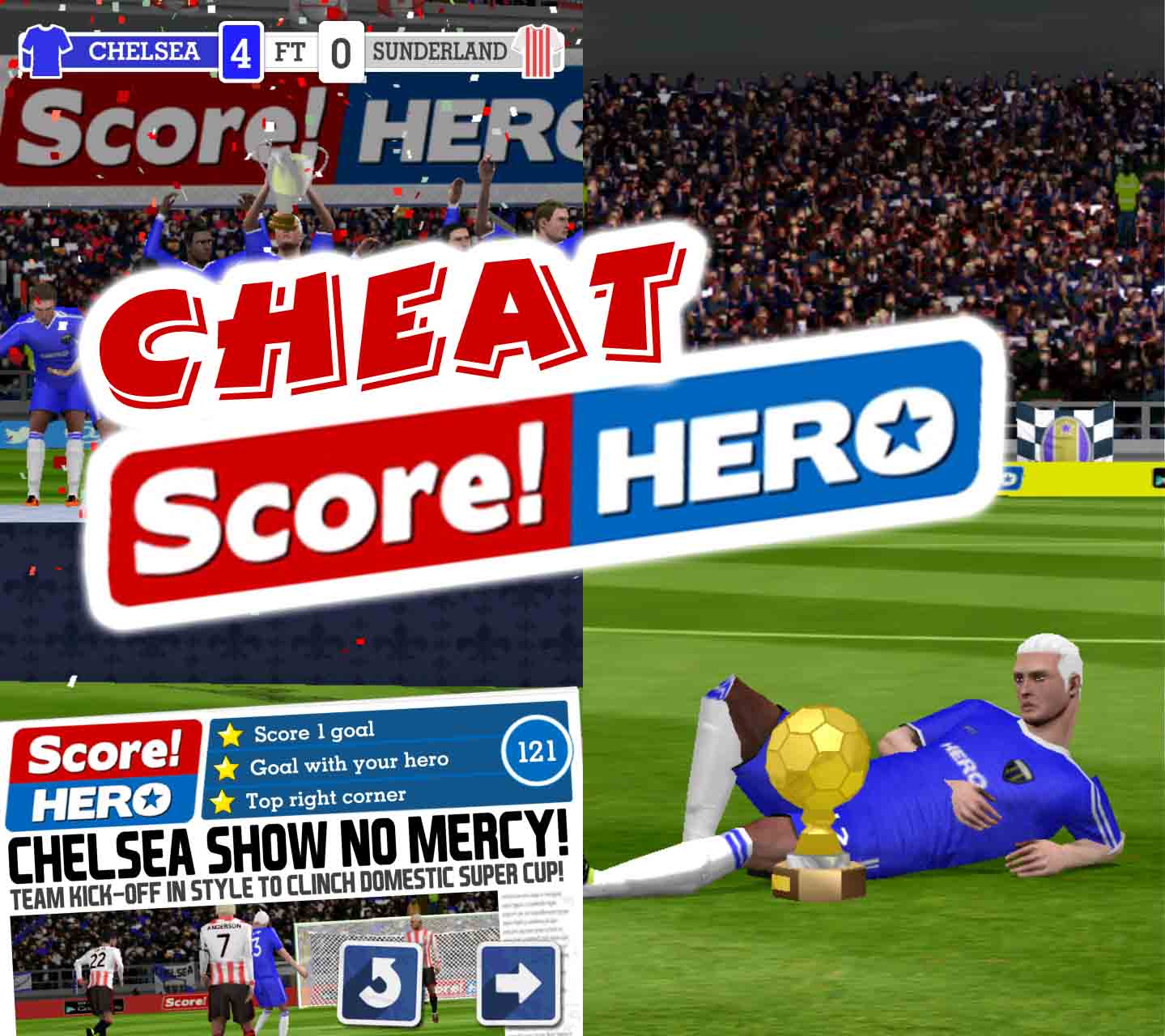 Cheat Score! Hero Mod Apk Unlimited Money Dan Energy Terbaru - Namatin