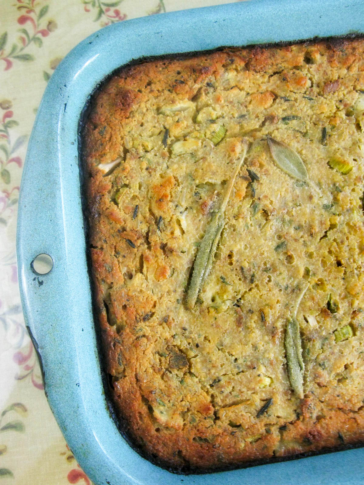 Cornbread And Sage Wild Rice Dressing