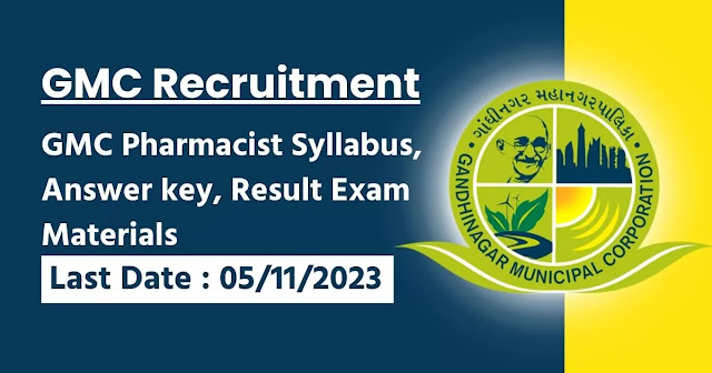 gmc-pharmacist-syllabus-answer-key-recruitment-result