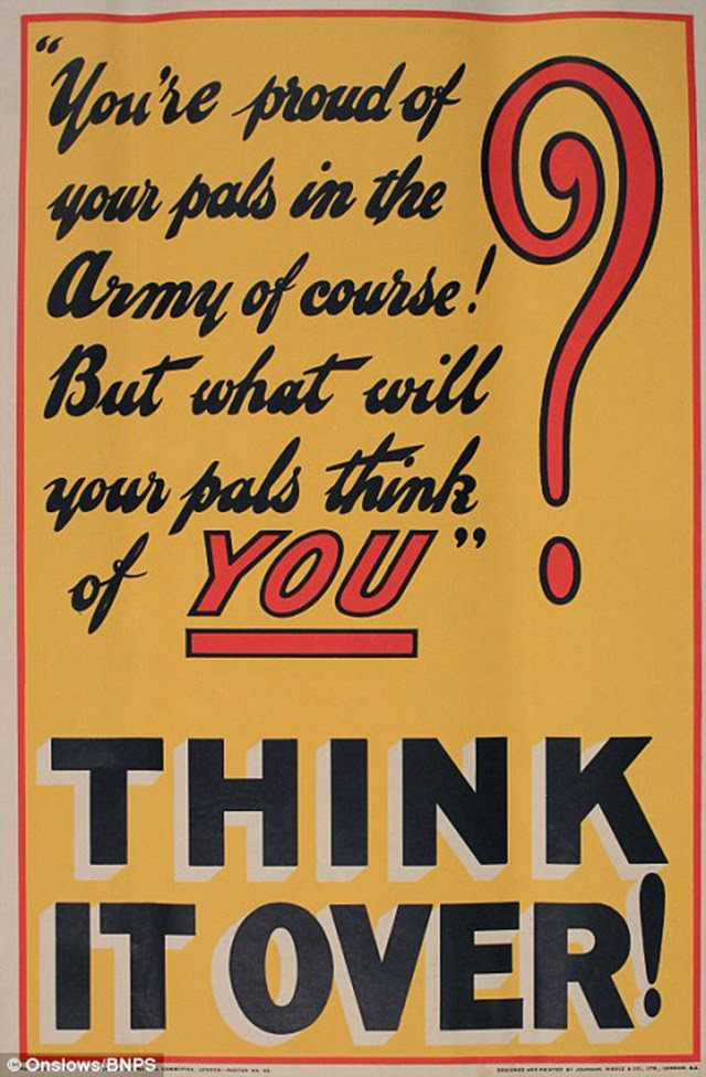 19 Fascinating WWI Posters Urging Men to Enlist ~ Vintage Everyday