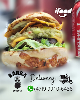 barba  burguer delivery para itapema e porto belo