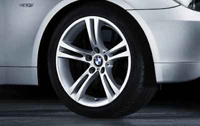 BMW 5 wheel, tyre set M double spoke 184
