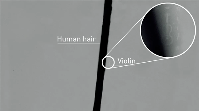 El nanoviolín puede parecer una creación pequeña y curiosa, pero sienta las bases para planes más ambiciosos.
