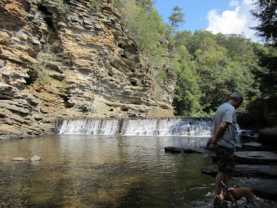 GEORGE HOLE FALL CREEK FALLS