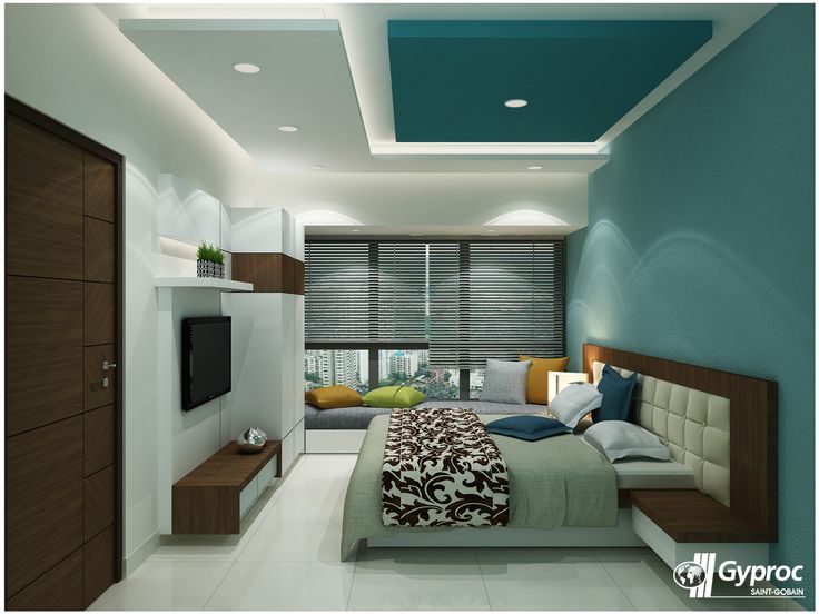 44 Desain Plafon  Kamar Tidur Modern dan  Cantik Rumah 