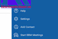 Download Aplikasi BBM Mod Simple Blue v4 Unik + Fresh