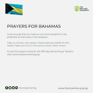 World Prayer Stretch Day 12: Prayers for Bahamas