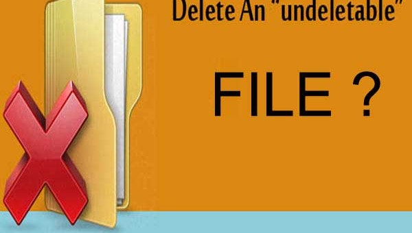 How to delete undeletable file?