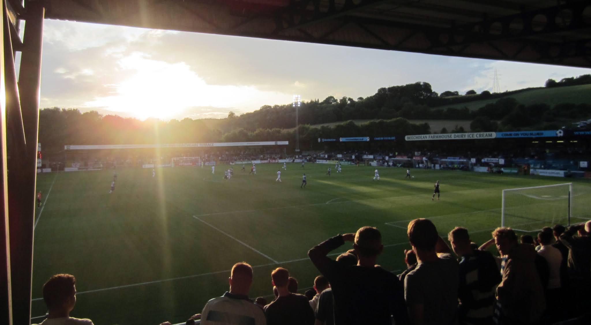 Sunset at Adams Park