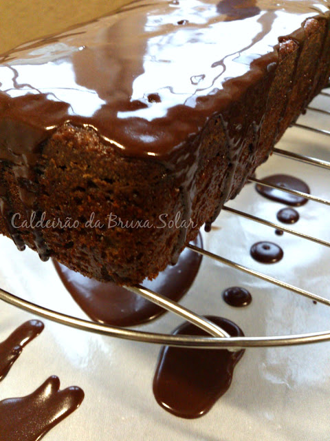 Bolo para lanche (chocolate e banana)