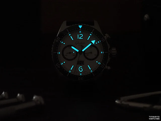 Glashütte Original SeaQ Chronograph “Silver Screen”