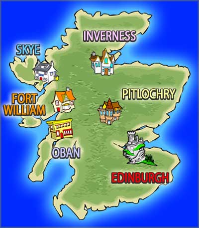 Scotland Map PRINTABLE MAPS 