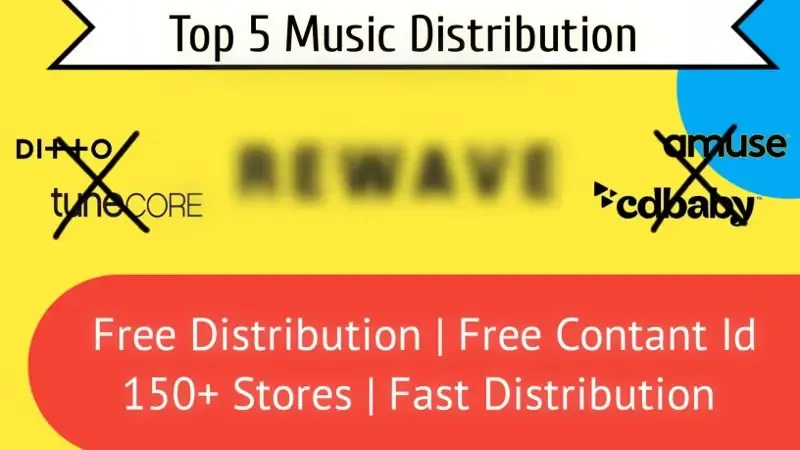 Free Music Distribution - Free Contant id - 150 + Stores