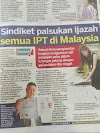 Sindiket palsukan ijazah IPT Malaysia