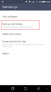  Perkembangan teknologi komunikasi di abad kini sangatlah cepat Cara Backup/Restore Percakapan History LINE