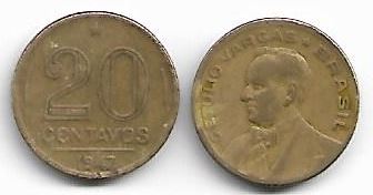 Moeda de 20 centavos, 1947
