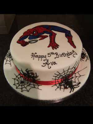 Spiderman cakes