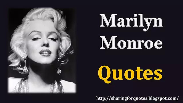 Marilyn Monroe inspirational Quotes 1