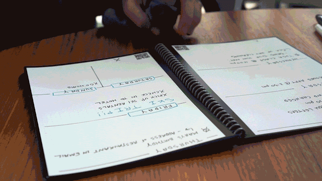 Notebook erase
