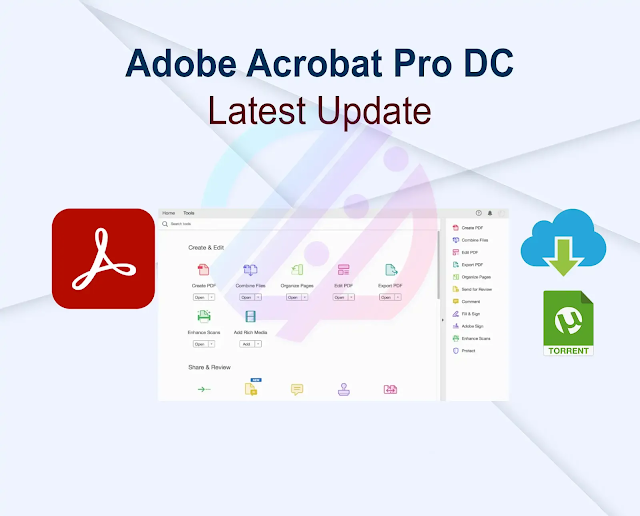 Adobe Acrobat Pro DC 2024.001.20615 + Activator Latest Update