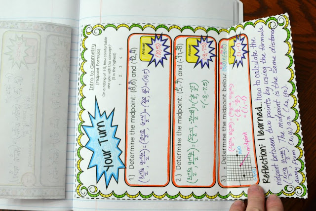 math interactive notebook