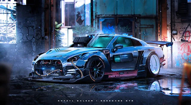 NISSAN GTR Wallpaper Engine