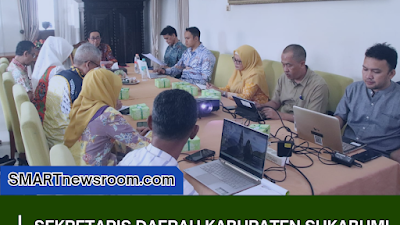 Sekretaris Daerah Kabupaten Sukabumi Pimpin Rapat Persiapan Penilaian Pelayanan Publik