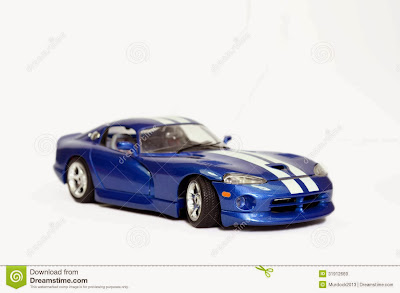 Blue Sports Car 2