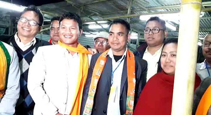 BJP Wins 19 of 28 seats,   all set to Rule in the 12th North Cachar Hills Autonomous Council