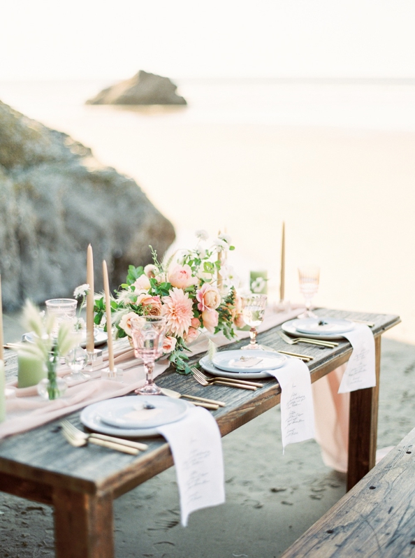 inspiración para una boda en la playa chic and deco blog