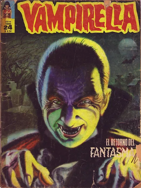Revista - Vampirella año 3 n 24 Edición argentina Editorial Mazzone (1972)
