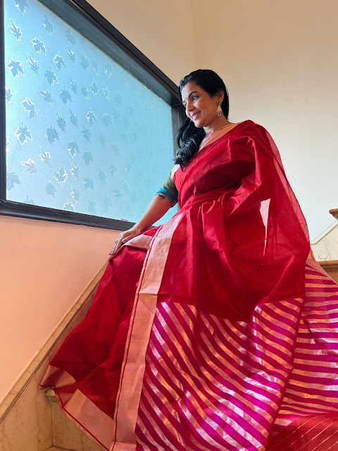 Silk Chanderi saree