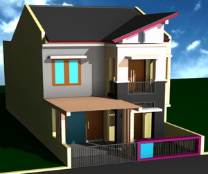 Rumah Minimalis 2 Lantai