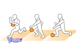 Teknik Dasar Permainan Bola Basket Dribble Tinggi