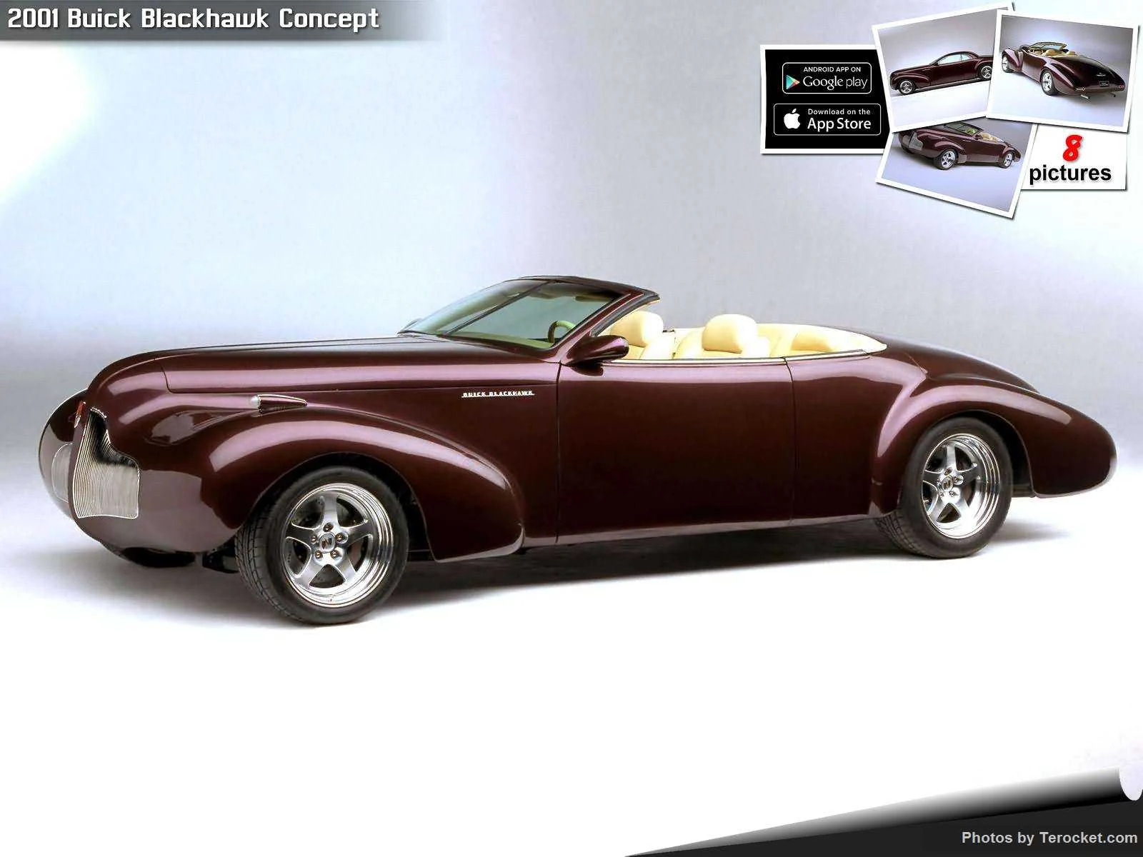 Hình ảnh xe ô tô Buick Blackhawk Concept 2001 & nội ngoại thất