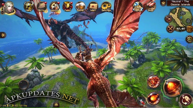 Terdapat permainan gres yang pada kali ini di rilis oleh pihak Snail Games USA yang pada b Dragon Revolt - Classic MMORPG Full Apk Release New Version For Android
