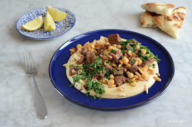 Hummus kawarma - Hummus con agnello e limone - Ricetta Ottolenghi