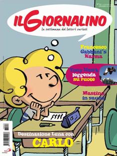 Il Giornalino. La settimana dei lettori curiosi 2017-23 - 4 Giugno 2017 | ISSN 1123-0541 | TRUE PDF | Settimanale | Fumetti | Attualità | Società | Ragazzi
Il Giornaliino è una storica rivista italiana di ispirazione cattolica pubblicata a periodicità settimanale, che contiene fumetti e rubriche di vario genere.
Il Giornaliino è una rivista adatta ai bambini di età compresa tra i 6 e i 20 anni anche se sono molti gli adulti che, leggendo la rivista da ragazzi continuano a leggerla rendendone testimonianza nelle lettere inviate alla rivista.