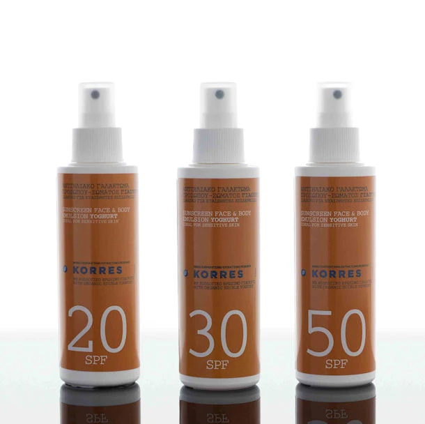 Korres, Sunscreen Face & Body Emulsion Youghurt 