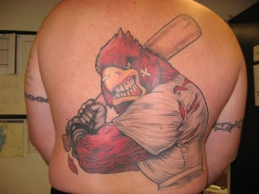 Tattoos: Baseball Tattoos